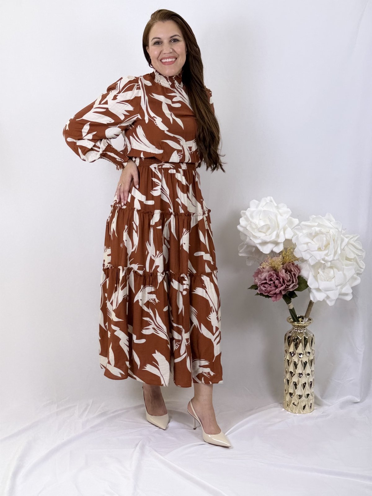 Mocha Brown Dress