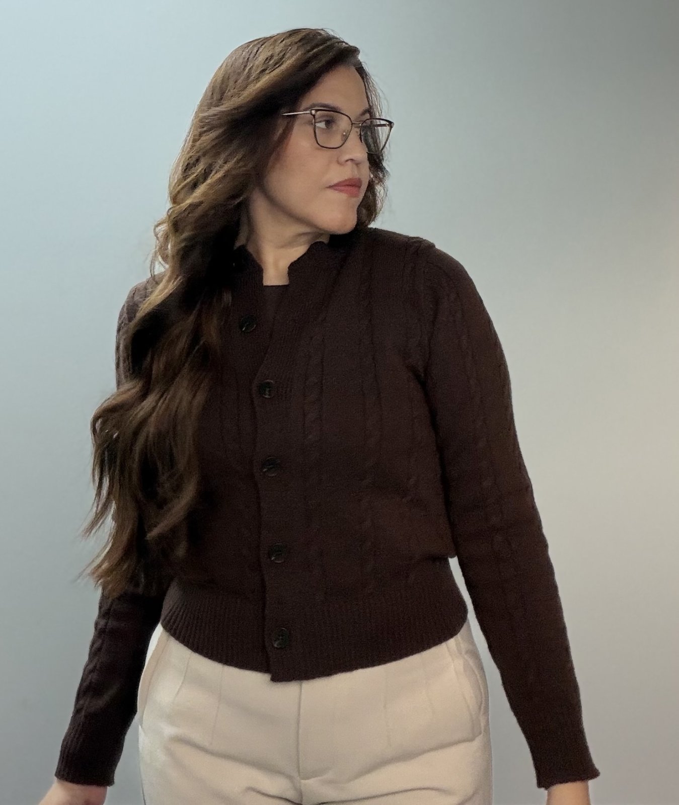 Cardigan Brown